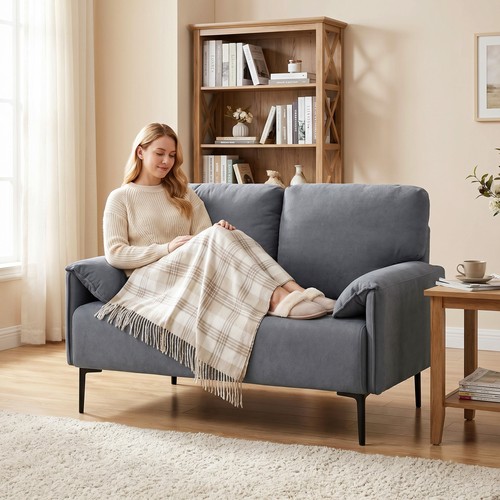 Homcom sofa sitzer 127 - sofa,