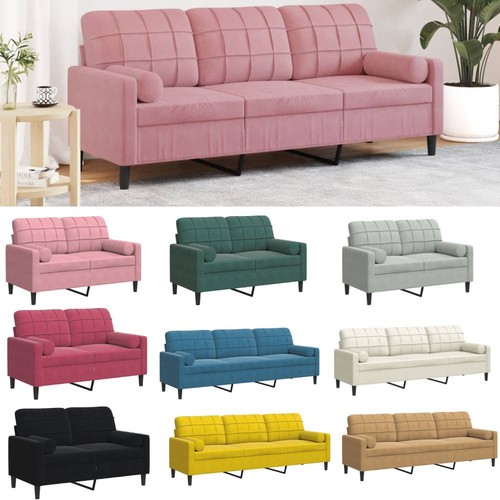 Sofa mit zierkissen - sofa,