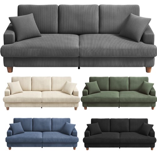 Sitzer corduroy sofa - corduroy,
