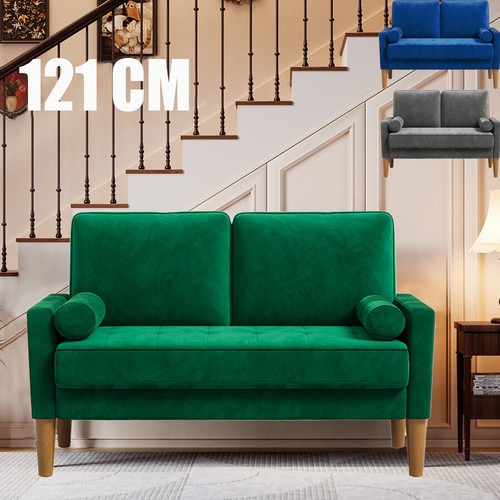 121cm samt kleines sofa mit - kleines,