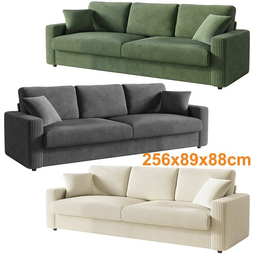 Sofa sitzer 256cm modernes - sofa, 4