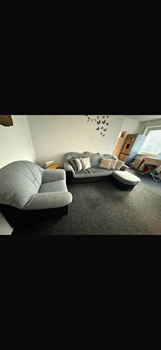 Tlg couchgarnitur stoff - 2-tlg.,