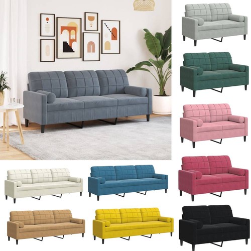 Sitzer sofa mit zierkissen - 2/3-sitzer,
