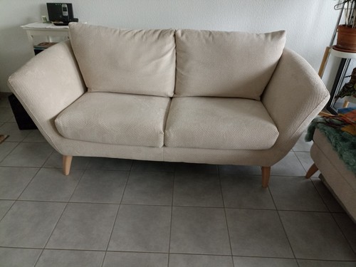 3er couch sansibar beige - couch, sansibar,beige,stoff