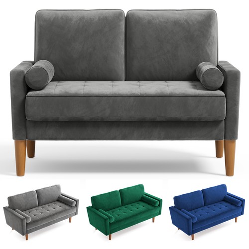 Couch sitzer samt kleines - 2,