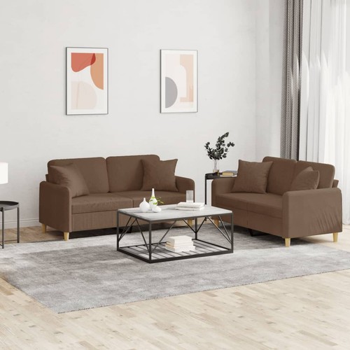 Sofagarnitur mit kissen - sofagarnitur,