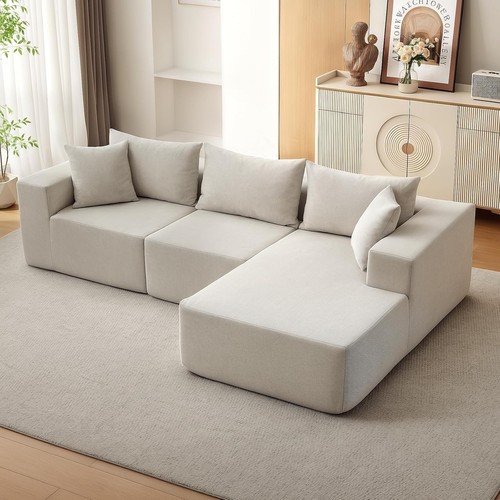 Modulares form cord ecksofa - cord,