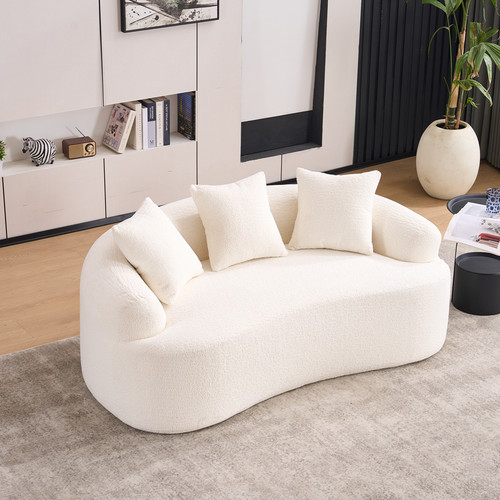 Sitzer sofa geschwungenes - 2,