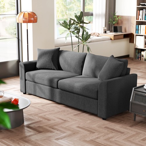 Homcom sitzer sofa couch - homcom,