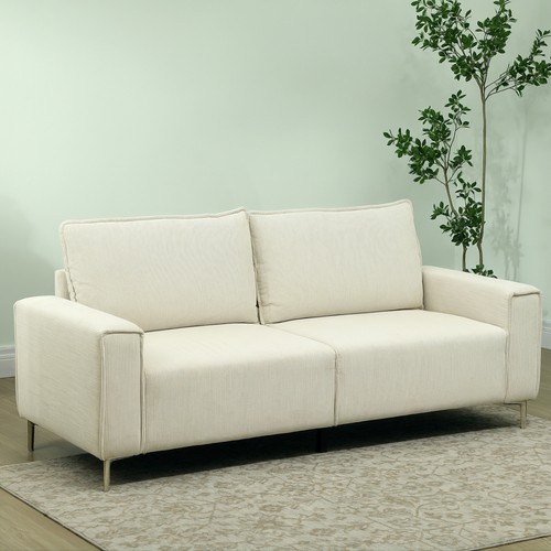 Homcom sitzer sofa - 3-sitzer, couch